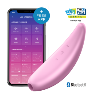 ESTIMULADOR E VIBRADOR CLITÓRIS CURVY 3+